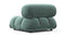 Bellini Module - Mario Bellini Module, Left Corner, Jadeite Luxe Velvet