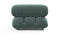 Bellini Module - Mario Bellini Module, Left Corner, Jadeite Luxe Velvet