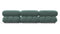 Bellini Sectional - Mario Bellini Sectional, Right Chaise, Jadeite Luxe Velvet