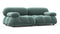 Bellini Sofa - Mario Bellini Two Seater Sofa, Jadeite Luxe Velvet
