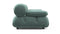 Bellini Sofa - Mario Bellini Two Seater Sofa, Jadeite Luxe Velvet