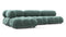 Bellini Sectional - Mario Bellini Sectional, Left Chaise, Jadeite Luxe Velvet