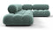 Bellini Sectional - Mario Bellini Sectional, Right Corner, Jadeite Luxe Velvet