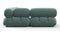 Bellini Sectional - Mario Bellini Sectional, Left Corner, Jadeite Luxe Velvet