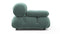 Bellini Module - Mario Bellini Module, Left Arm, Jadeite Luxe Velvet