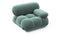Bellini Module - Mario Bellini Module, Right Arm, Jadeite Luxe Velvet