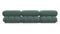 Bellini Sofa - Mario Bellini Three Seater Sofa, Jadeite Luxe Velvet