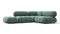 Bellini Sectional - Mario Bellini Sectional, Small Right Corner, Jadeite Luxe Velvet
