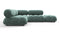 Bellini Sectional - Mario Bellini Sectional, Small Left Corner, Jadeite Luxe Velvet