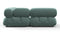 Bellini Sectional - Mario Bellini Sectional, Small Left Corner, Jadeite Luxe Velvet