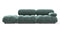 Bellini Sofa - Mario Bellini Open End Sofa, Left, Jadeite Luxe Velvet