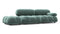 Bellini Sofa - Mario Bellini Open End Sofa, Left, Jadeite Luxe Velvet