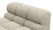 Tufty - Tufty Module, Armless Chaise, Beige Gray Chenille