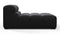 Tufty - Tufty Module, Armless Chaise, Black Velvet