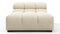 Tufty - Tufty Module, Armless Chaise, Eggshell Boucle