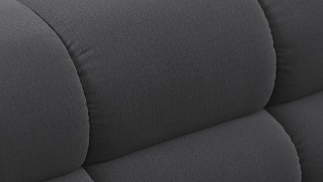 Tufty - Tufty Module, Armless Chaise, Ink Brushed Weave