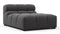 Tufty - Tufty Module, Armless Chaise, Ink Brushed Weave
