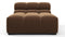 Tufty - Tufty Module, Armless Chaise, Mocha Velvet