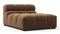 Tufty - Tufty Module, Armless Chaise, Mocha Velvet