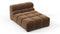 Tufty - Tufty Module, Armless Chaise, Mocha Velvet