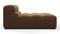 Tufty - Tufty Module, Armless Chaise, Mocha Velvet