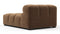 Tufty - Tufty Module, Armless Chaise, Mocha Velvet