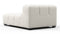 Tufty - Tufty Module, Armless Chaise, Oatmeal Brushed Weave