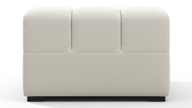 Tufty - Tufty Module, Armless Chaise, Oatmeal Brushed Weave