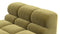 Tufty - Tufty Module, Armless Chaise, Olive Gold Velvet