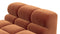 Tufty - Tufty Module, Armless Chaise, Spice Velvet