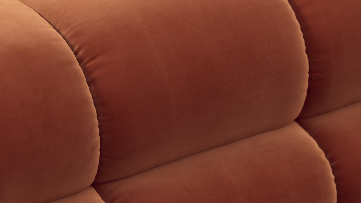 Tufty - Tufty Module, Armless Chaise, Spice Velvet