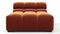 Tufty - Tufty Module, Armless Chaise, Spice Velvet