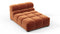 Tufty - Tufty Module, Armless Chaise, Spice Velvet