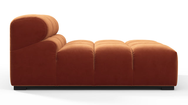 Tufty - Tufty Module, Armless Chaise, Spice Velvet