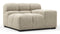 Tufty - Tufty Module, Right Arm, Beige Gray Chenille