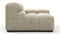 Tufty - Tufty Module, Right Arm, Beige Gray Chenille