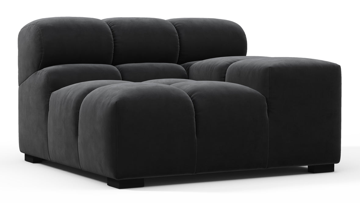 Tufty - Tufty Module, Right Arm, Black Velvet