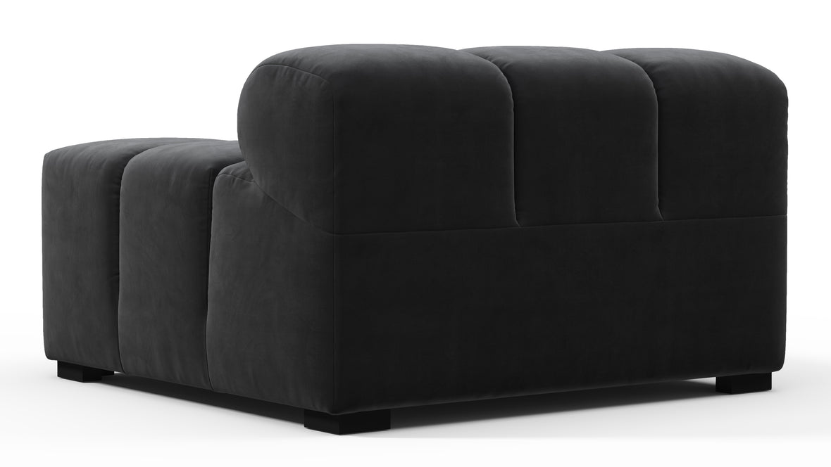Tufty - Tufty Module, Right Arm, Black Velvet