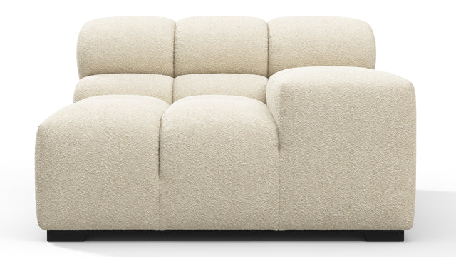 Tufty - Tufty Module, Right Arm, Eggshell Boucle