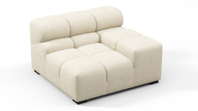 Tufty - Tufty Module, Right Arm, Eggshell Boucle