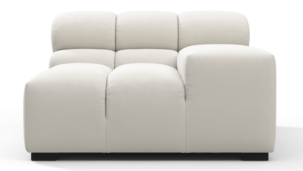 Tufty - Tufty Module, Right Arm, Oatmeal Brushed Weave