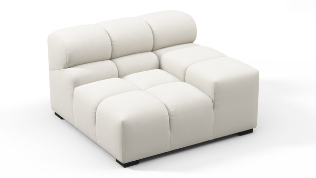 Tufty - Tufty Module, Right Arm, Oatmeal Brushed Weave