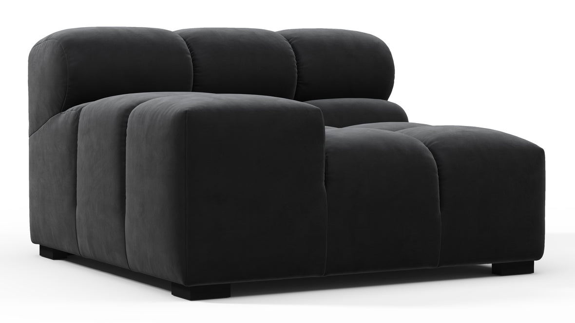 Tufty - Tufty Module, Left Arm, Black Velvet