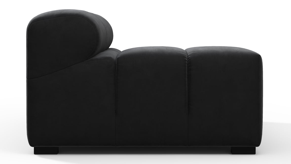 Tufty - Tufty Module, Left Arm, Black Velvet
