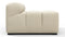 Tufty - Tufty Module, Left Arm, Eggshell Boucle