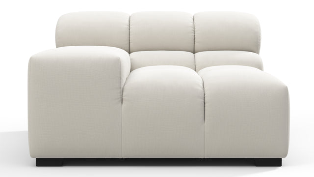 Tufty - Tufty Module, Left Arm, Oatmeal Brushed Weave