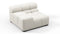 Tufty - Tufty Module, Left Arm, Oatmeal Brushed Weave