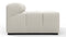 Tufty - Tufty Module, Left Arm, Oatmeal Brushed Weave