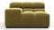 Tufty - Tufty Module, Left Arm, Olive Gold Velvet