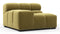 Tufty - Tufty Module, Left Arm, Olive Gold Velvet
